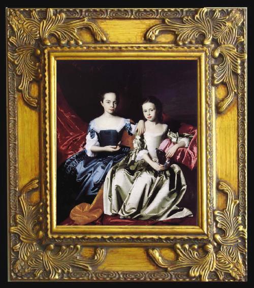 framed  John Singleton Copley Mary and Elizabeth Royall, Ta070